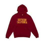 USC Trojans Cardinal Southern California Tackle Twill Pullover Hoodie